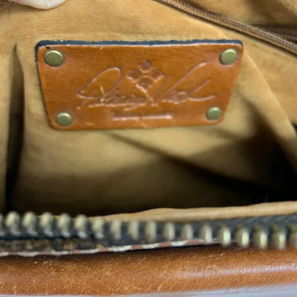 Patricia Nash Kirby East West Leather Crossbody Bag